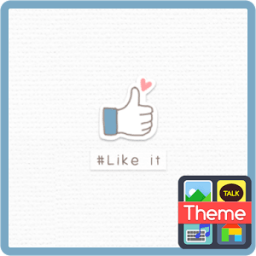 Like it 카톡 테마 आइकन