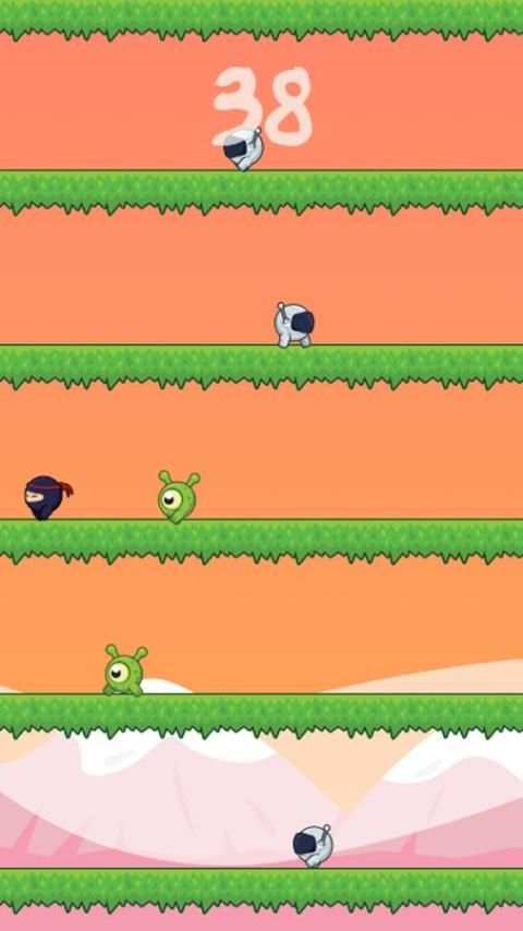 Ninja Leap: Jump up Carefully screenshot 6
