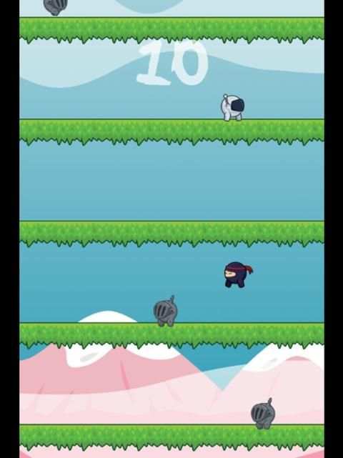 Ninja Leap: Jump up Carefully screenshot 1