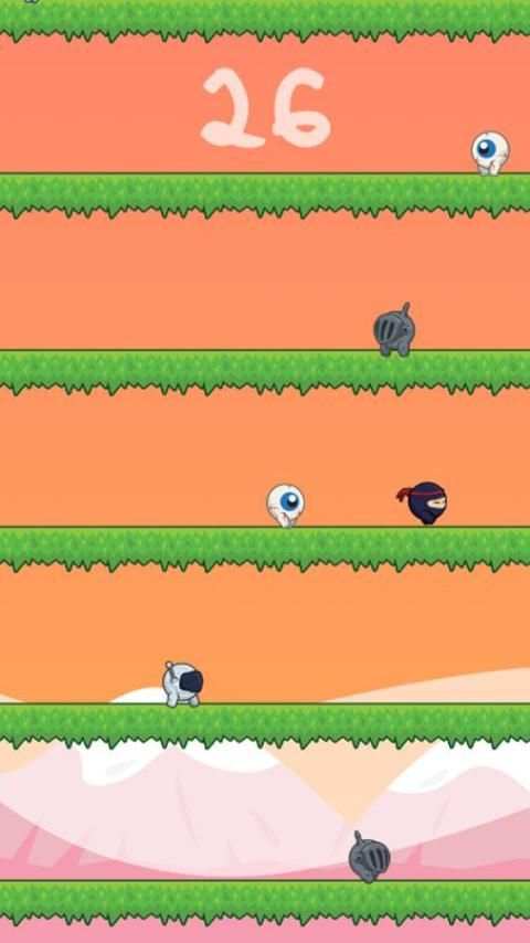 Ninja Leap: Jump up Carefully screenshot 3