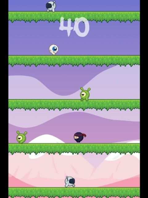 Ninja Leap: Jump up Carefully screenshot 2