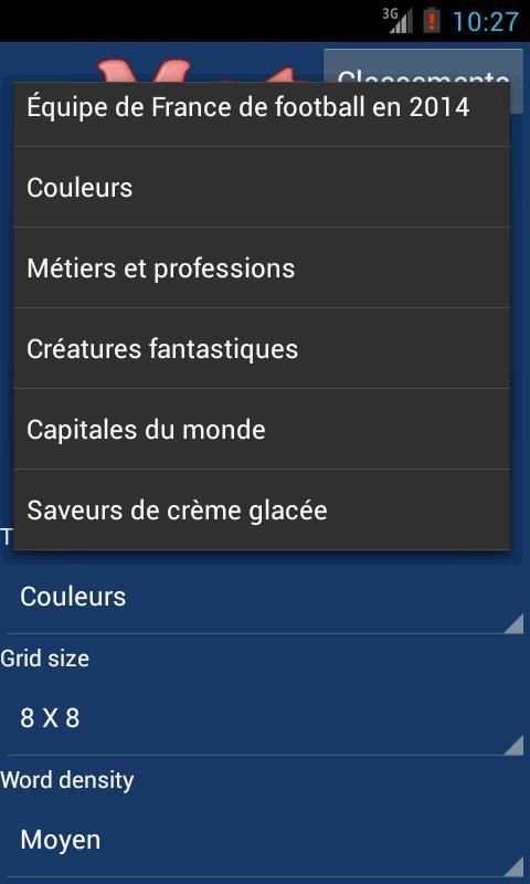 Mots Mêlés en Français screenshot 8