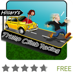 Hillary's Trump Climb racing icon