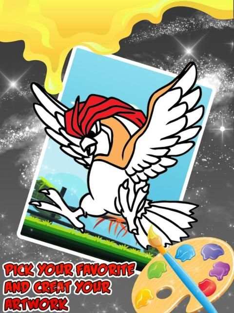 Coloring Pages For Pokemon Fan screenshot 1