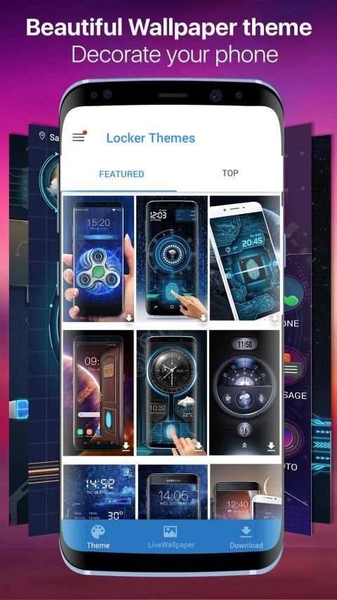 Skull & zipper style lock screen स्क्रीनशॉट 3