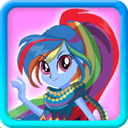 Dress Up Rainbow Dash 2 иконка