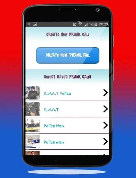 Police Calling App - Fake Call скриншот 6