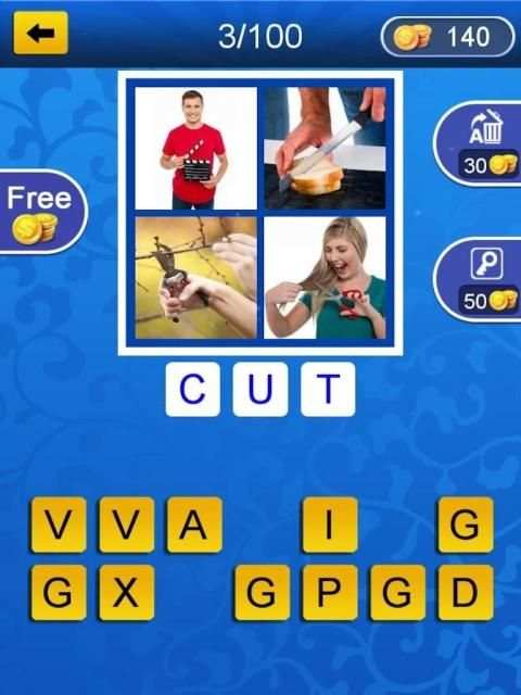 Four Picture One Word screenshot 3