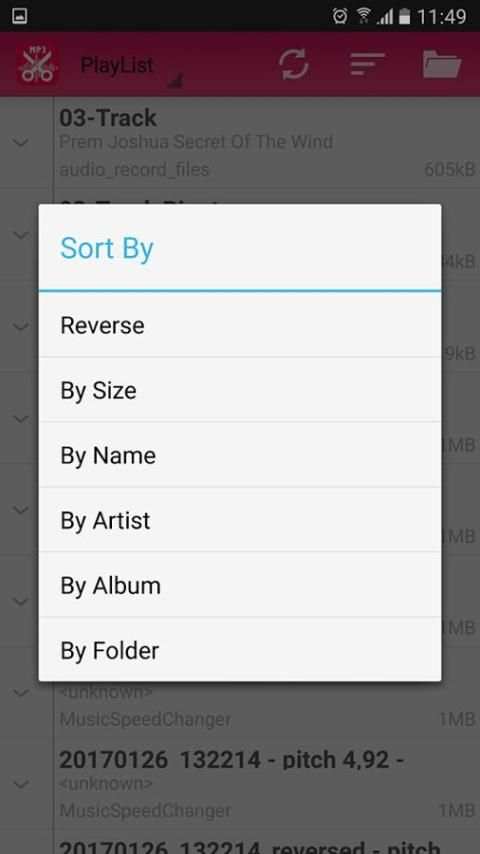 Mp3 cutter for android screenshot 2