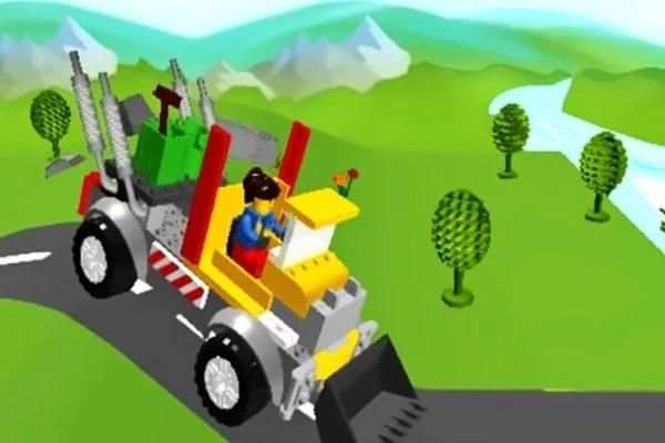Puzzle LEGO Juniors Create screenshot 2