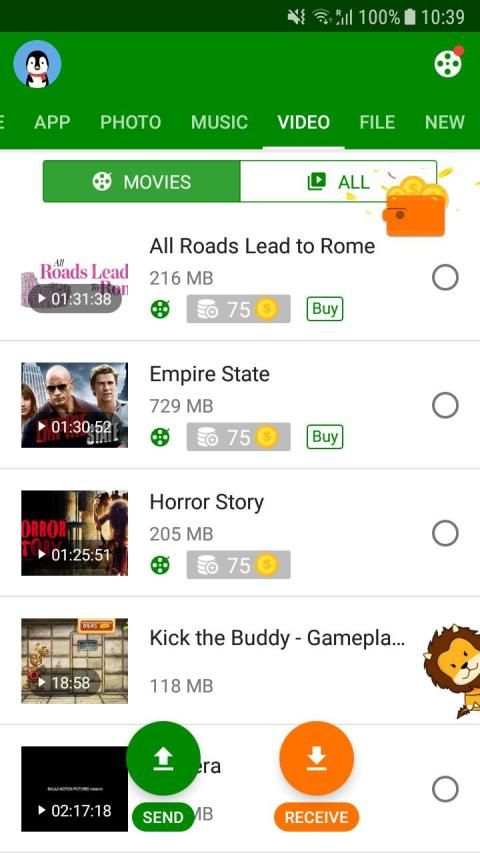 Xender Movie Alpha & Beta screenshot 4