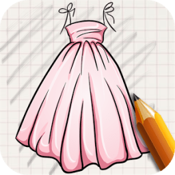 Draw Dresses for Girls आइकन