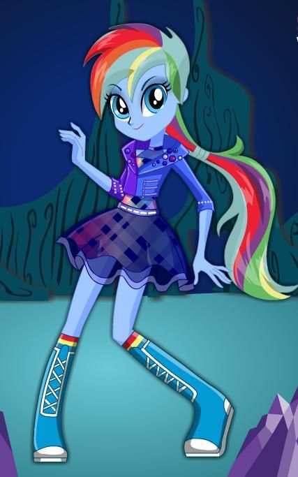 Dress Up Rainbow Dash 2 скриншот 1