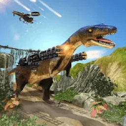 Dinosaur Shooting Games- Counter Attack आइकन