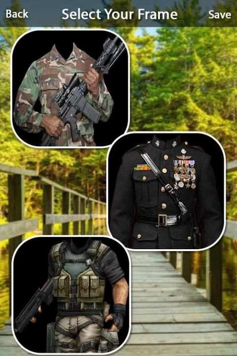 Soldier Photo Suit : Army Suit screenshot 6