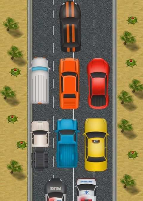 Traffic Racing : Car Driving скриншот 1