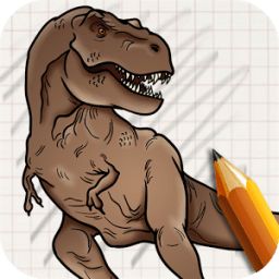 Draw Jurassic Dinosaurs आइकन