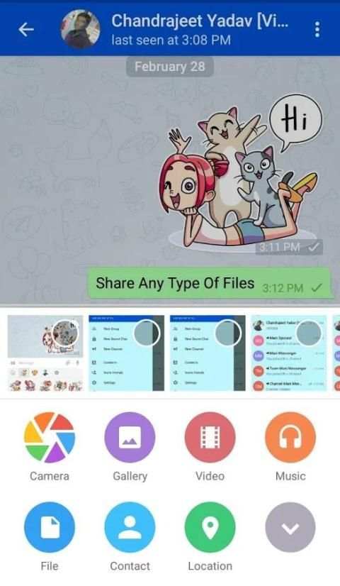 Mani Messenger screenshot 5