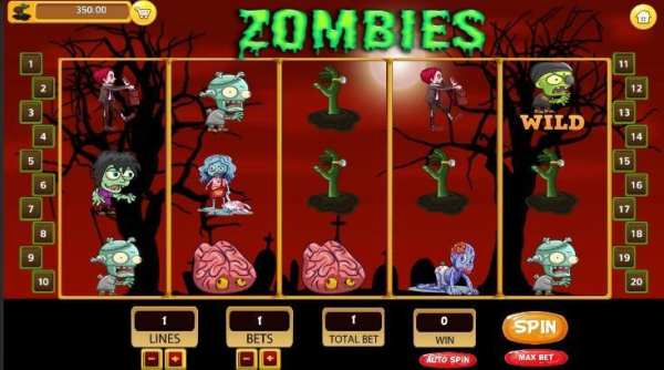 Zombie Slot Machine Jack Pot screenshot 2