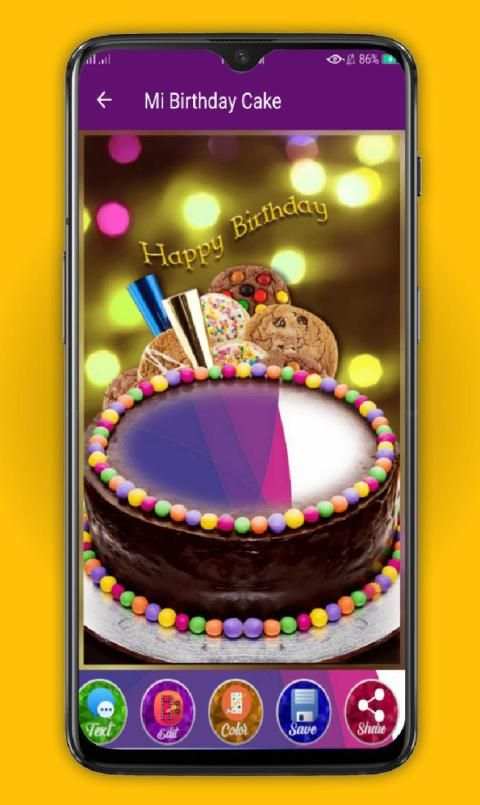 Mi Birthday cake - Name - Photo On Birthday Cake screenshot 8