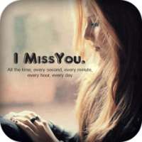 Miss You Photo Frame on 9Apps