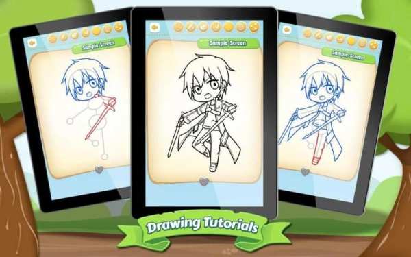 How to Draw Sword Art Online screenshot 3