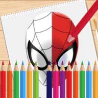 Coloring Book For SuperHeroes