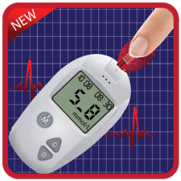 Blood Sugar Test App :Prank आइकन