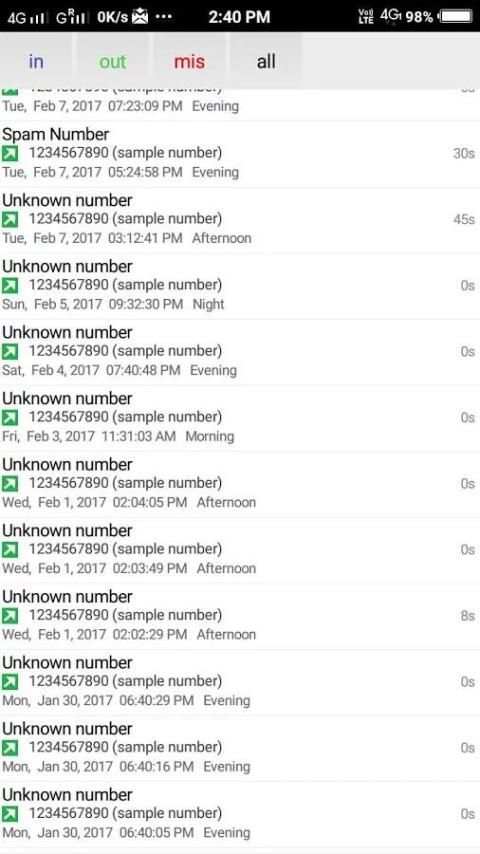 GT Dialer screenshot 7