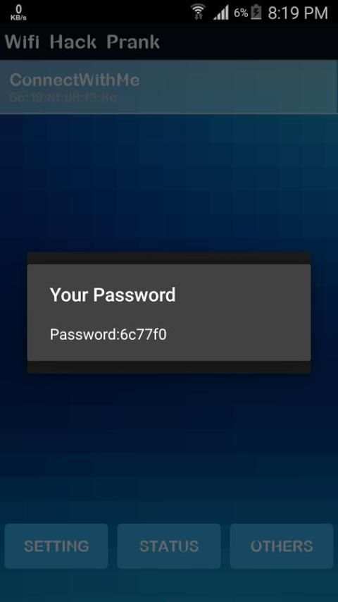 Mobile HotSpot Wifi Hack Prank screenshot 1
