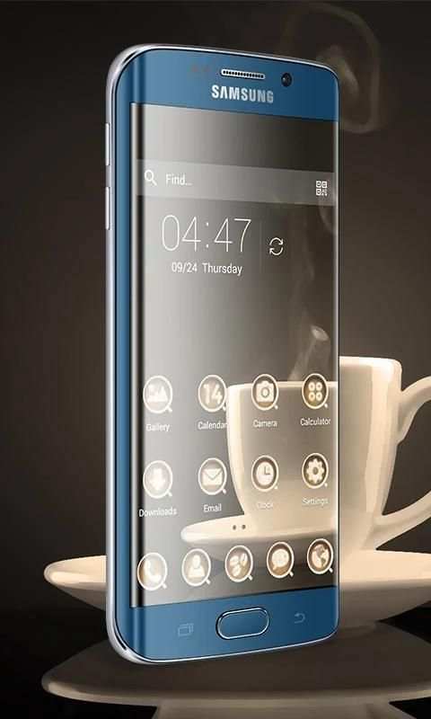 Solo Launcher Coffee स्क्रीनशॉट 4