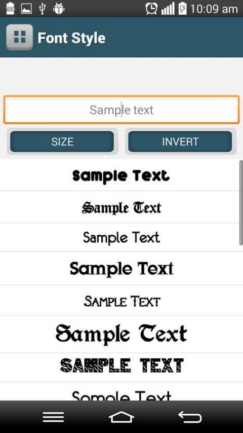 Script Fonts Free screenshot 1
