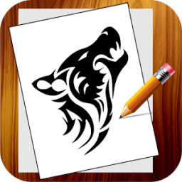 Learn to draw tattoos आइकन
