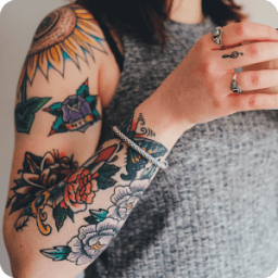 Tattoo My Photo Editor आइकन