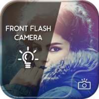 Вид спереди Вспышка камеры App