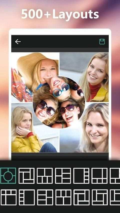 Pic Collage Maker- Blur Background Photo Edit Grid screenshot 8