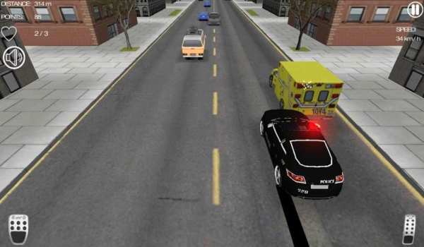 Police Car Racer screenshot 1