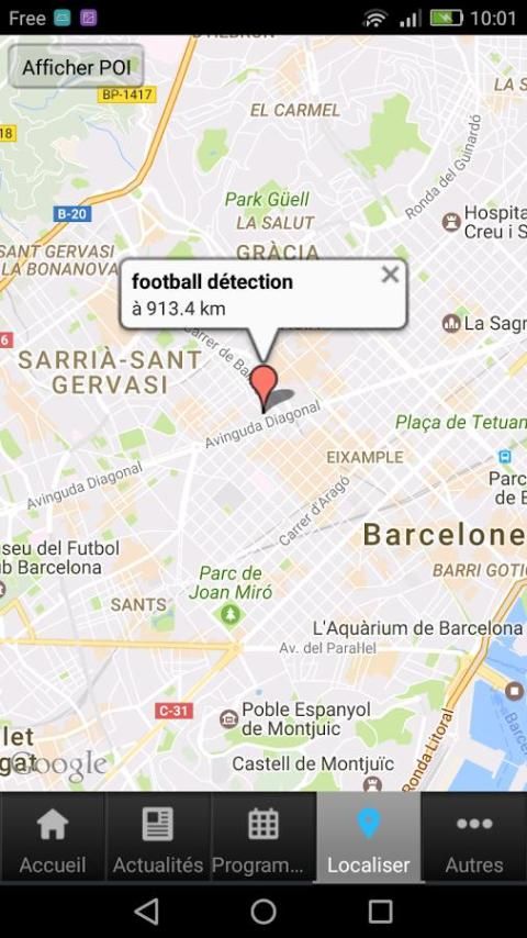 football détection screenshot 2