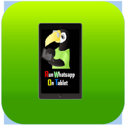 Run whatsapp on android tablet आइकन