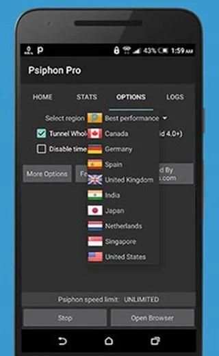 Free Psiphon Pro Tips screenshot 1