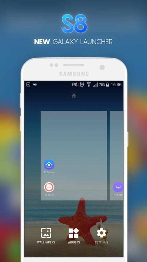 S8 Launcher - Themes Pro screenshot 1