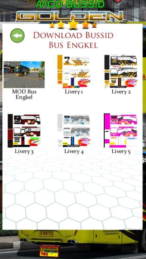 Mod Bussid Golden स्क्रीनशॉट 3