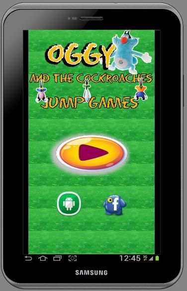 Oggy jump games screenshot 2