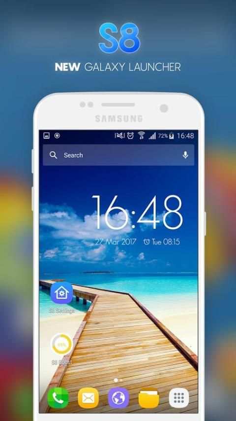 S8 Launcher - Themes Pro screenshot 4
