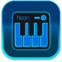 Неоновое пианино симулятор