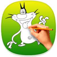 How to Draw Oggy and Friends