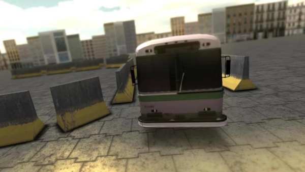 3D Parking Bus Simulation 2015 screenshot 1