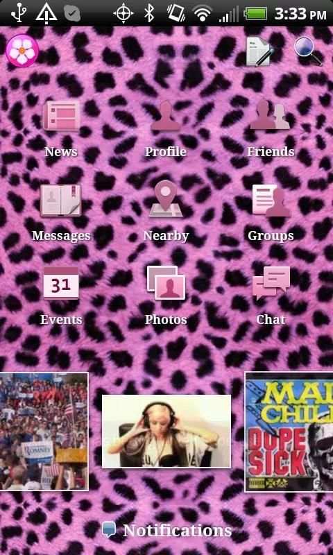 Cheetah Theme for Facebook screenshot 7