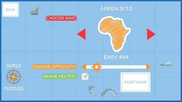 World Map Puzzle screenshot 3