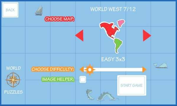 World Map Puzzle скриншот 11